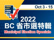 Municipal Election BC 省市選特輯 週六列治文市長候選人現場辯論