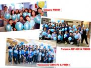 Fairchild Radio Wraps Up Autism Awareness Week with a Sea of Blue Balloons
