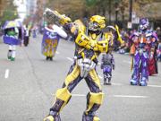 今個星期日去 downtown 看 Halloween Parade
