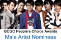 GCGC <br> 最受歡迎全球票選 <br> 男歌手候選名單282