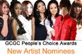 GCGC<br>最受歡迎全球票選<br>新人候選名單284