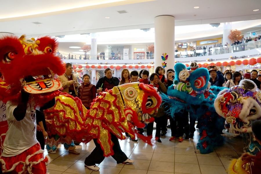 CNY 2013　初一舞獅