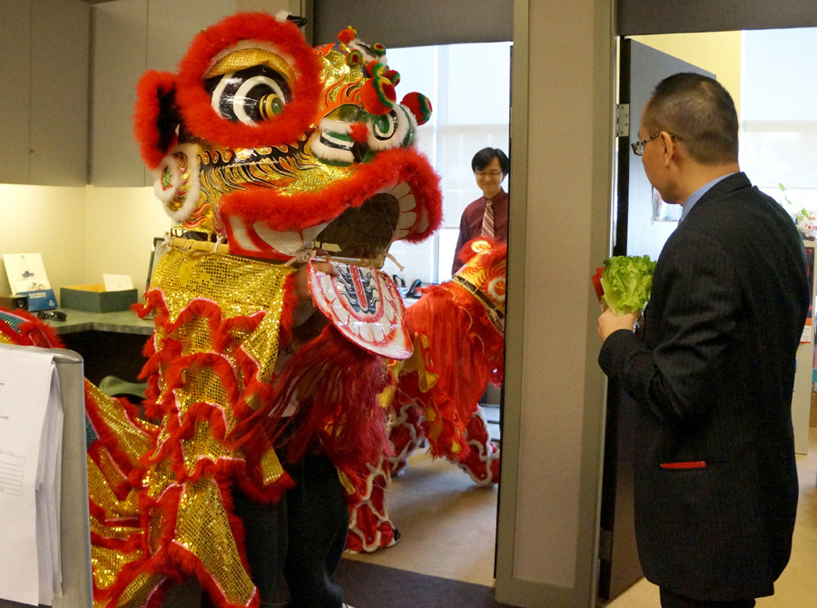CNY 2013　初一舞獅3434