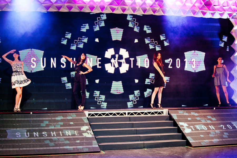 Sunshine Nation 2013 決賽台上4125