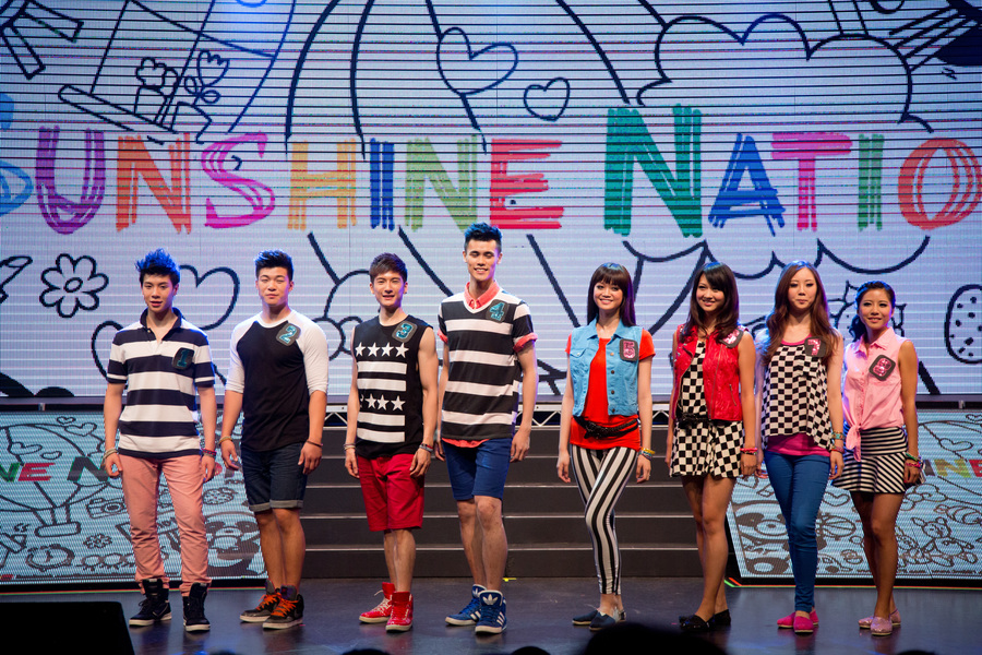 Sunshine Nation 2013 決賽台上4150