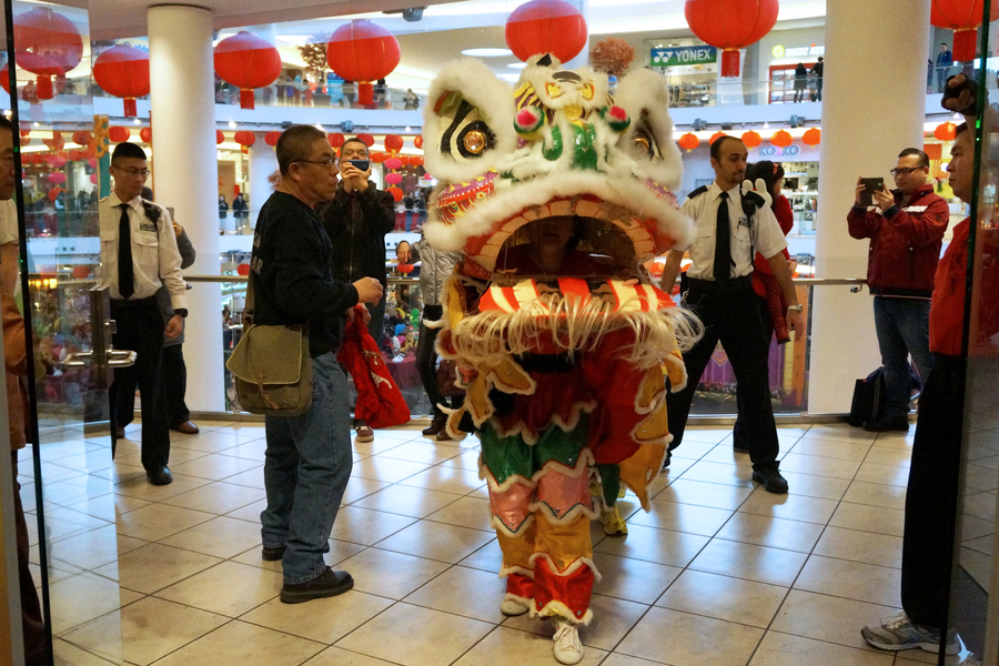  CNY 1st Day 金獅報喜 省長光臨