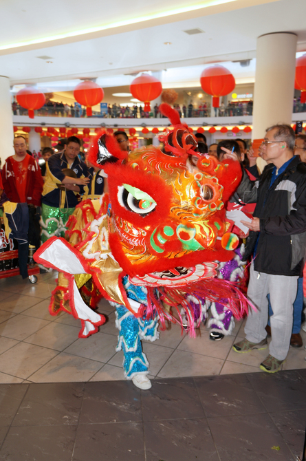 CNY Lion dance