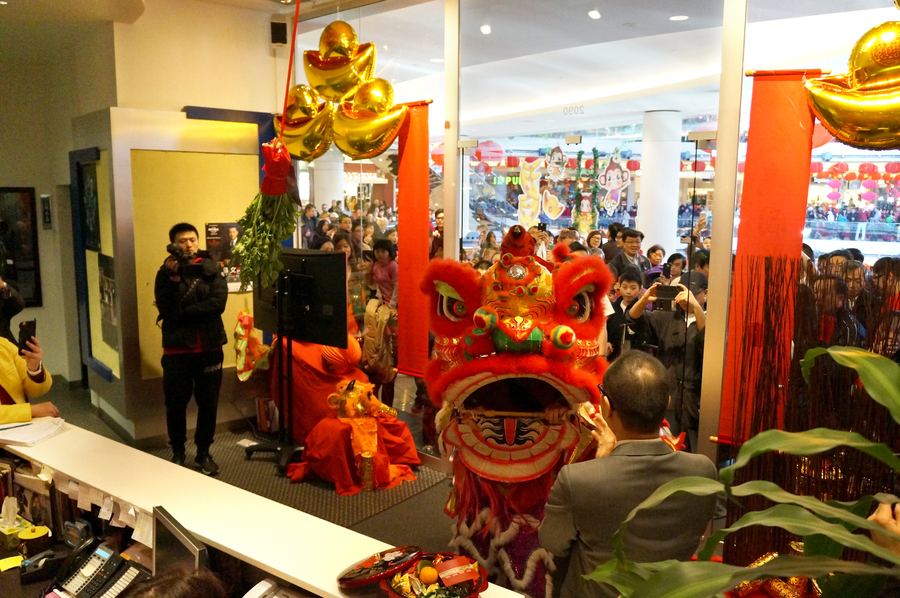 CNY Lion dance