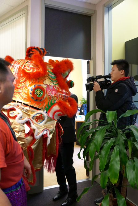 CNY Lion dance