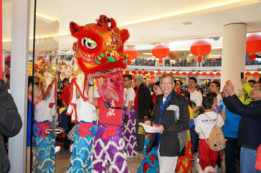 CNY Lion dance