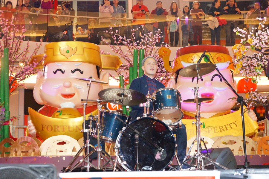 CNY Eve Show 鳳陽鼓舞慶雞年 圖片集7245