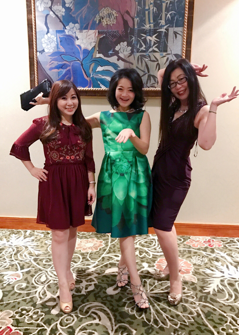 DJ 華麗轉身 盛裝出席聖誕聯歡派對7937