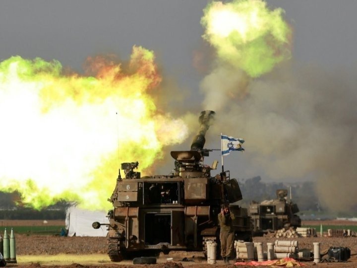 以色列軍隊星期日猛烈轟炸加沙地帶南部地区