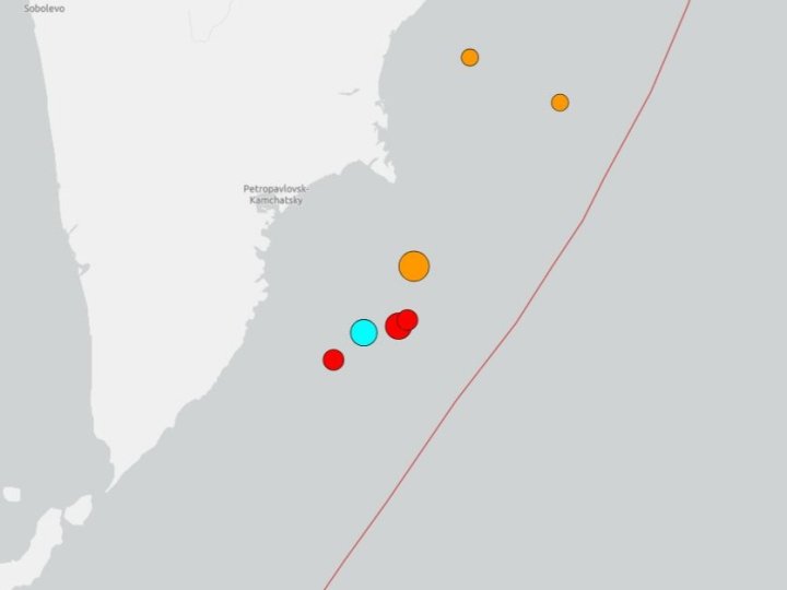 俄羅斯外海8.7級地震 日本料高達3米的海嘯將抵達太平洋沿岸大片沿海地區1753872381