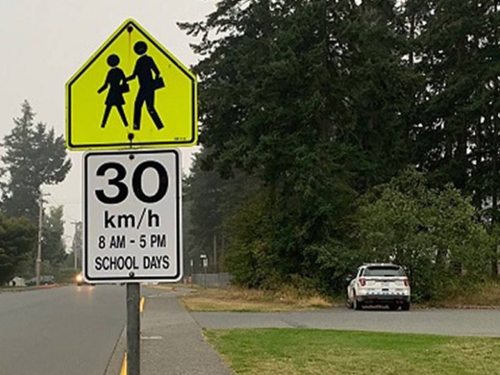 BC警方澄清修改校區車速限制訊息誤導